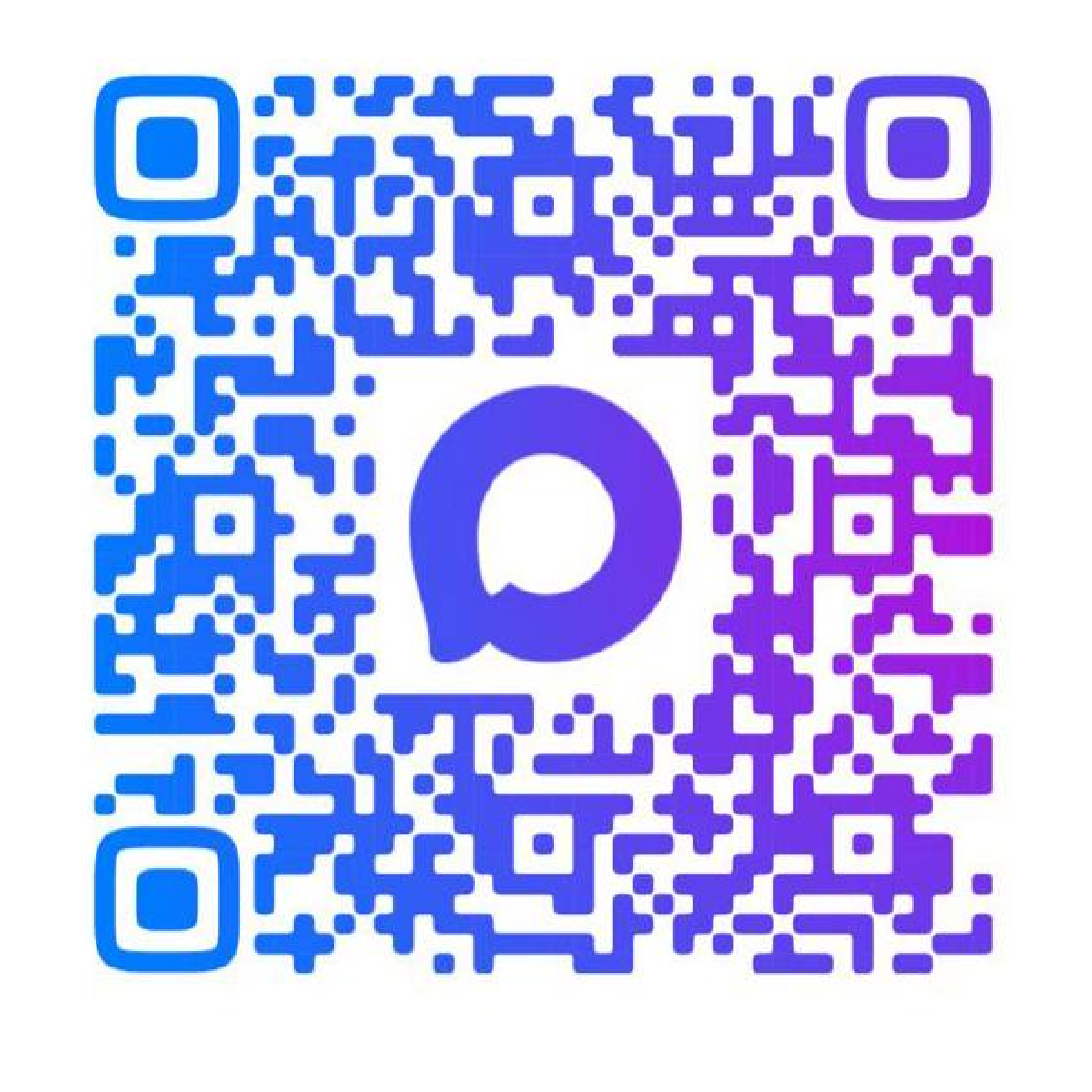 QR-код для связи в MAX